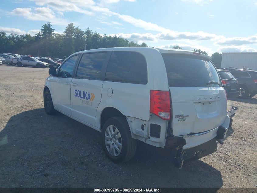 2018 Dodge Grand Caravan Se VIN: 2C4RDGBG6JR166190 Lot: 39799795