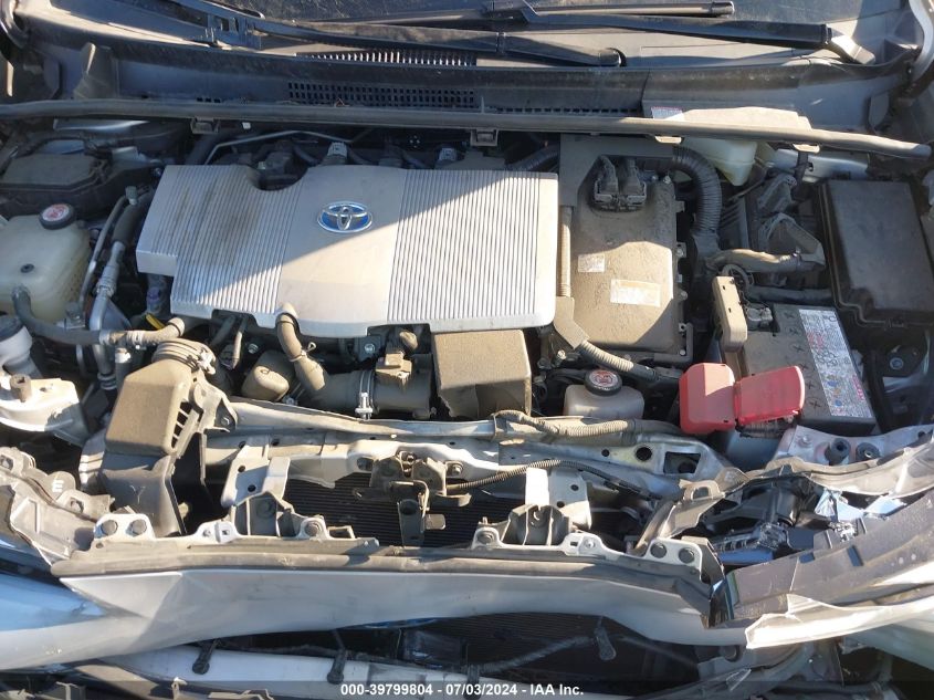 2019 Toyota Prius Le VIN: JTDKARFU3K3082411 Lot: 39799804