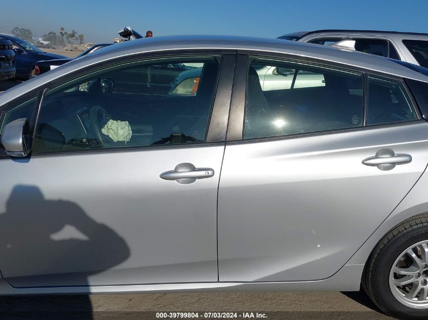 2019 Toyota Prius Le VIN: JTDKARFU3K3082411 Lot: 39799804