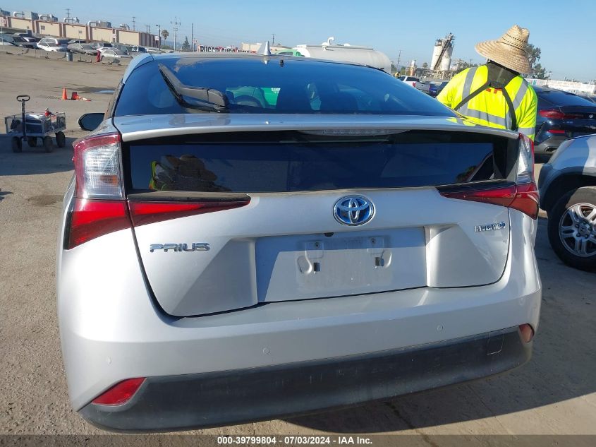 2019 Toyota Prius Le VIN: JTDKARFU3K3082411 Lot: 39799804