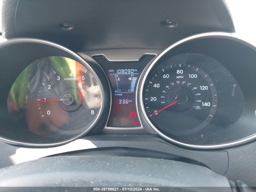 2012 Hyundai Veloster Base W/Black VIN: KMHTC6AD3CU078662 Lot: 39799821