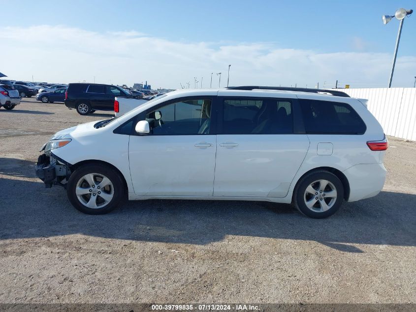 2015 Toyota Sienna Le 8 Passenger VIN: 5TDKK3DC0FS563922 Lot: 39799835