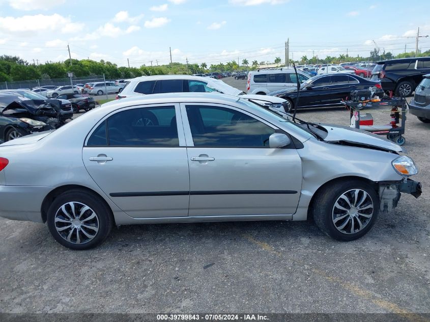 2005 Toyota Corolla Ce VIN: JTDBR32EX50054793 Lot: 39799843