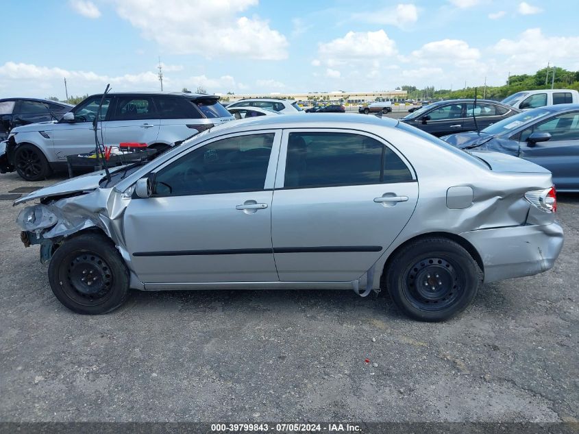2005 Toyota Corolla Ce VIN: JTDBR32EX50054793 Lot: 39799843