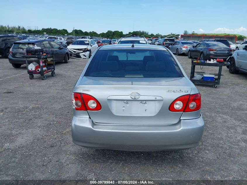 2005 Toyota Corolla Ce VIN: JTDBR32EX50054793 Lot: 39799843