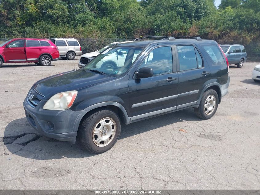 2005 Honda Cr-V Lx VIN: SHSRD78565U300597 Lot: 39799850