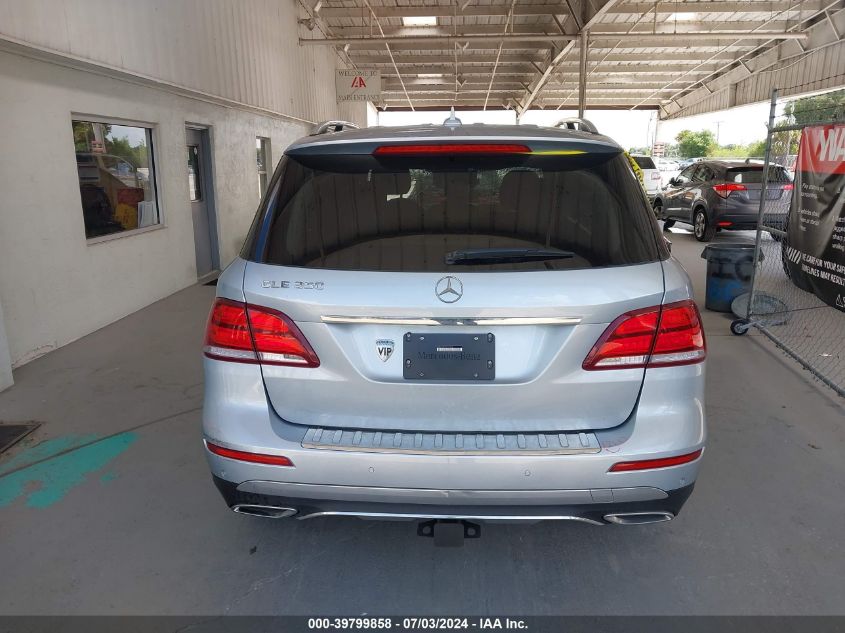 2017 Mercedes-Benz Gle 350 VIN: 4JGDA5JB8HA928040 Lot: 39799858