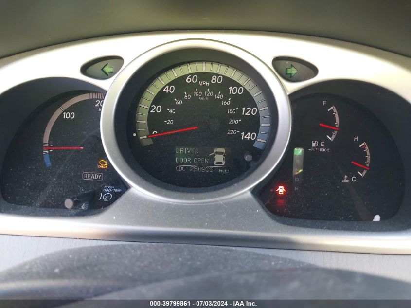 2007 Toyota Highlander Hybrid Limited V6 VIN: JTEEW21A270042506 Lot: 39799861