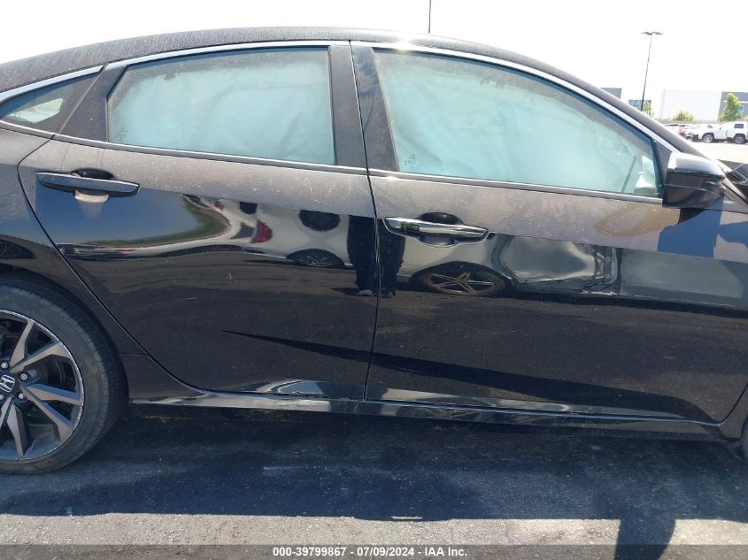 2019 Honda Civic Sport VIN: 2HGFC2F86KH529589 Lot: 39799867