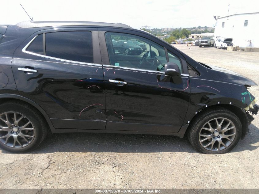 2017 Buick Encore Sport Touring VIN: KL4CJ2SB1HB033359 Lot: 39799870