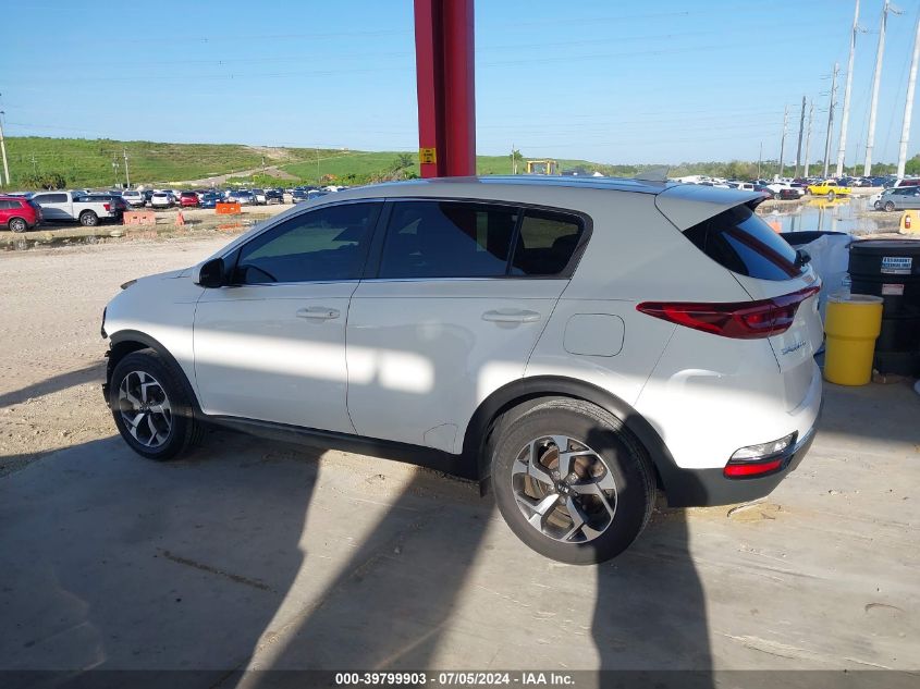 2021 Kia Sportage Lx VIN: KNDPM3AC1M7842551 Lot: 39799903