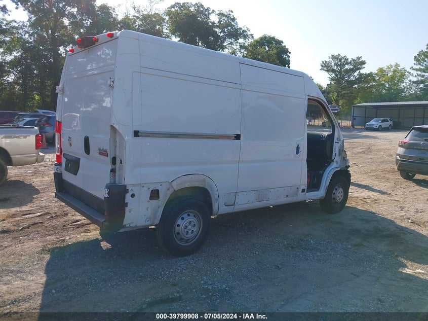 2018 Ram Promaster 2500 High Roof 136 Wb VIN: 3C6TRVCG4JE138679 Lot: 39799908