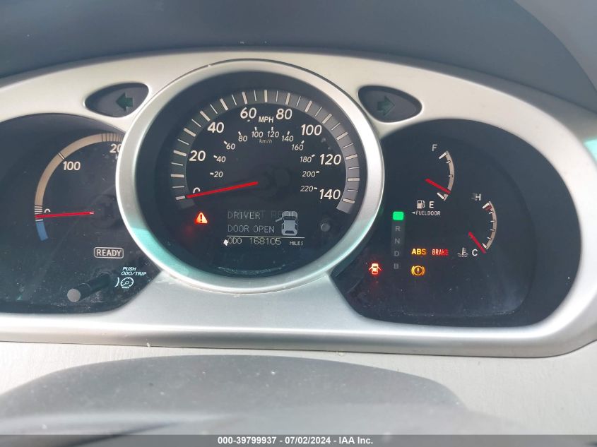 2006 Toyota Highlander Hybrid V6 VIN: JTEDW21A260003148 Lot: 39799937