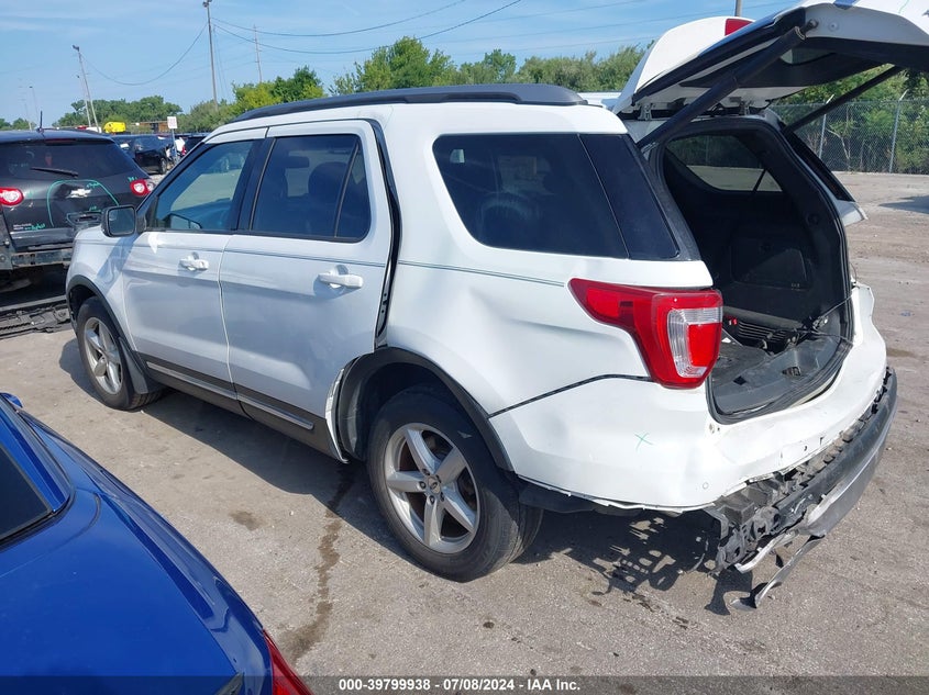 VIN 1FM5K8D82HGD52493 2017 FORD EXPLORER XLT
