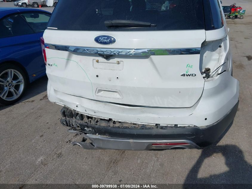 2017 Ford Explorer Xlt VIN: 1FM5K8D82HGD52493 Lot: 39799938