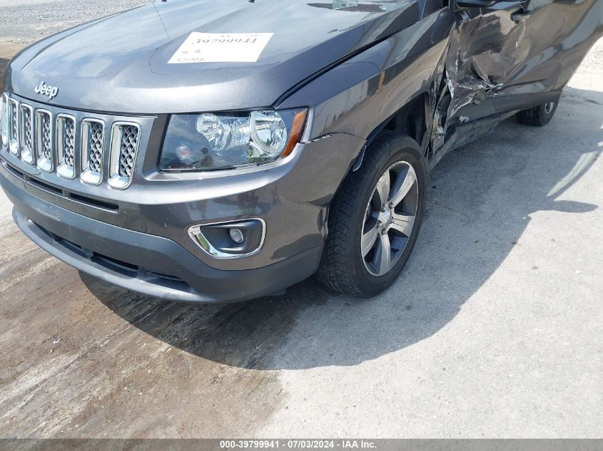 1C4NJDEB0GD558230 2016 Jeep Compass High Altitude Edition