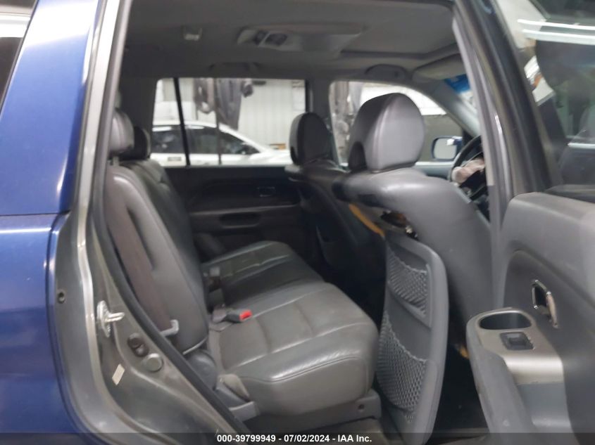 2007 Honda Pilot Ex-L VIN: 5FNYF18697B010943 Lot: 39799949