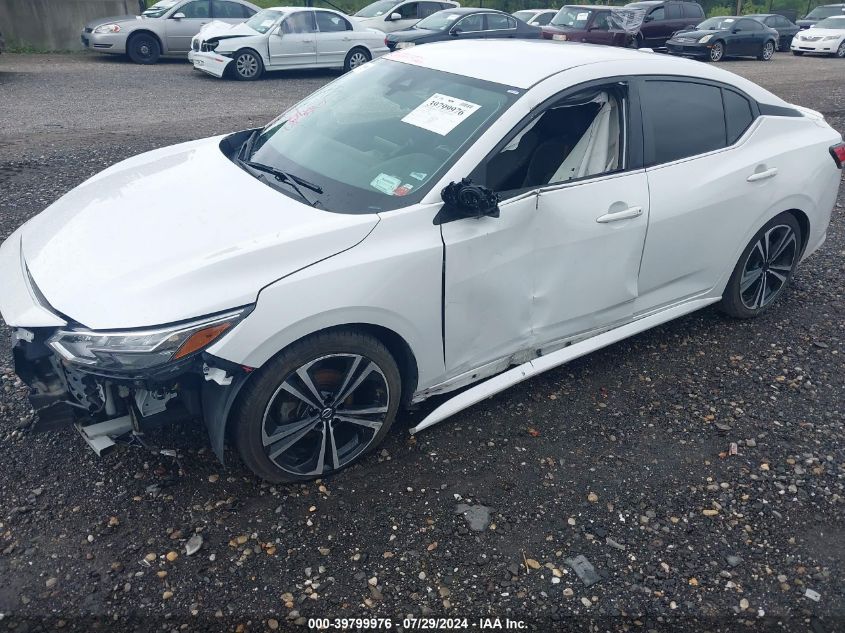 2020 Nissan Sentra Sr Xtronic Cvt VIN: 3N1AB8DV3LY283204 Lot: 39799976