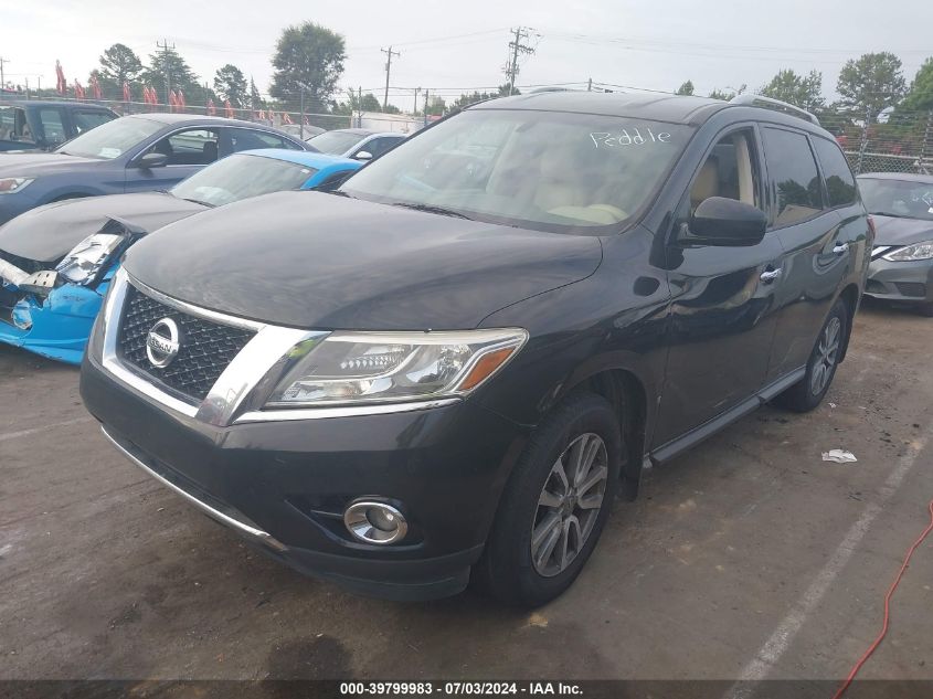 2013 Nissan Pathfinder Sv VIN: 5N1AR2MN9DC613102 Lot: 39799983