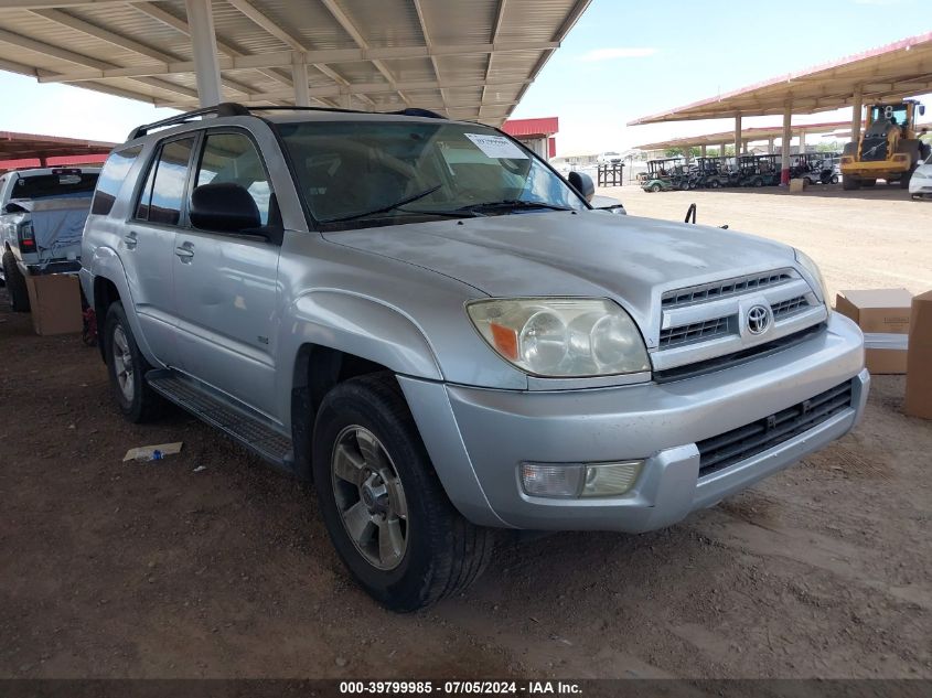 2004 Toyota 4Runner Sr5 V6 VIN: JTEZU14R748015432 Lot: 39799985