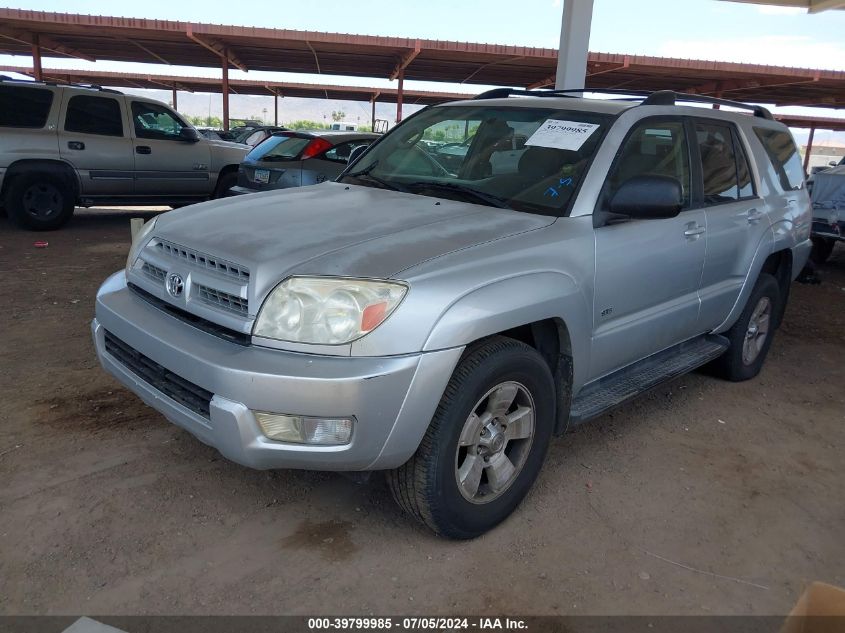 2004 Toyota 4Runner Sr5 V6 VIN: JTEZU14R748015432 Lot: 39799985