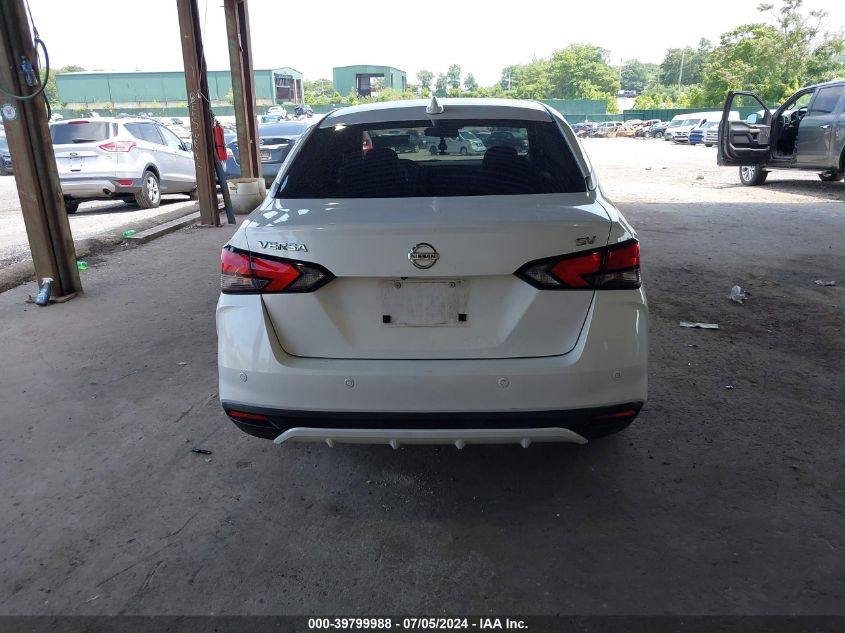 2021 Nissan Versa Sv Xtronic Cvt VIN: 3N1CN8EV6ML885656 Lot: 39799988