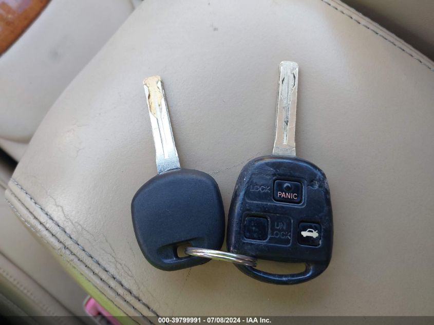 2005 Lexus Es 330 VIN: JTHBA30G855134395 Lot: 39799991