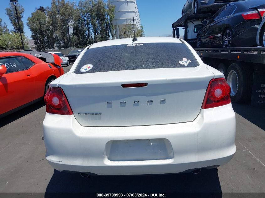 2011 Dodge Avenger Lux VIN: 1B3BD2FG6BN524418 Lot: 39799993