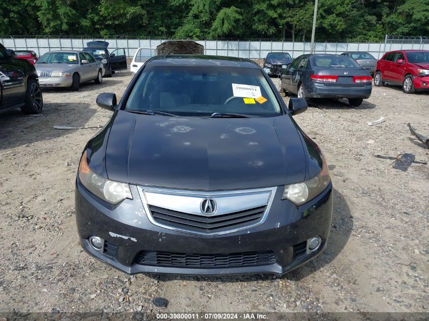 2012 Acura Tsx 2.4 (A5) VIN: JH4CU2F41CC027670 Lot: 39800011