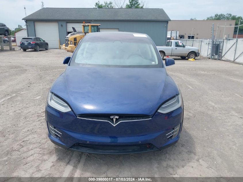 2017 Tesla Model X VIN: 5YJXCBE21HF065612 Lot: 39800017