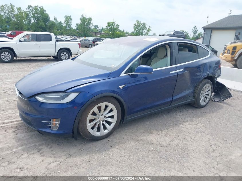 2017 Tesla Model X VIN: 5YJXCBE21HF065612 Lot: 39800017