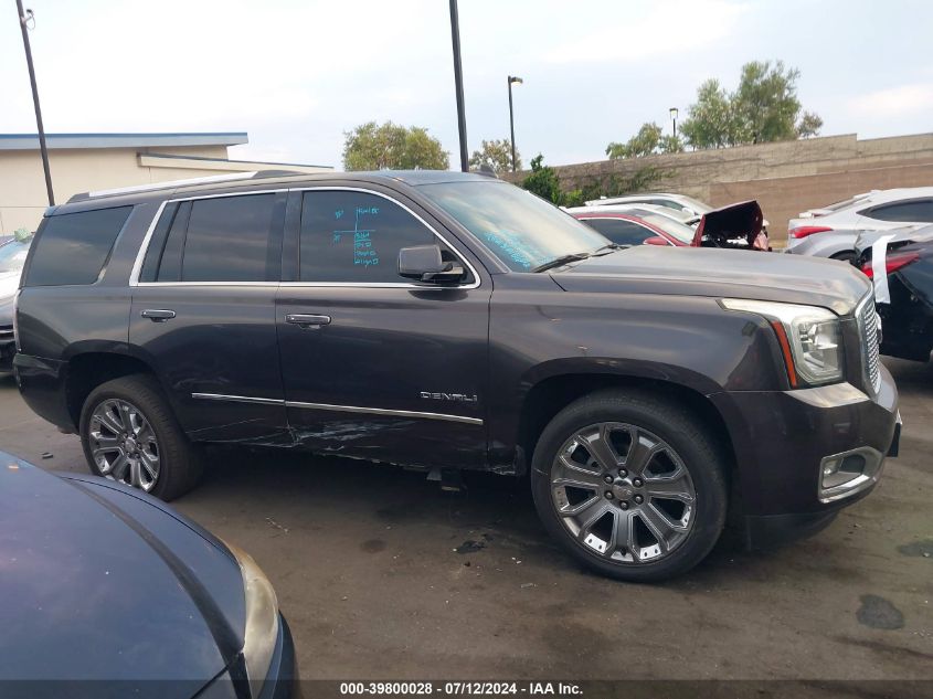 2015 GMC Yukon Denali VIN: 1GKS1CKJ3FR588448 Lot: 39800028