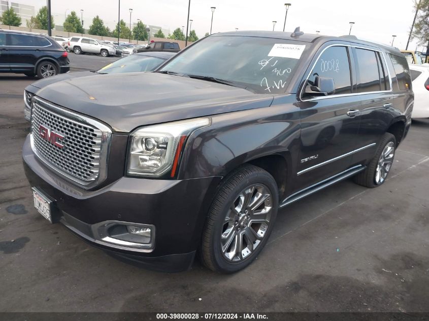 2015 GMC Yukon Denali VIN: 1GKS1CKJ3FR588448 Lot: 39800028