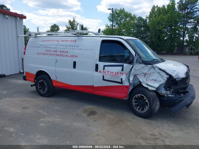 2015 Chevrolet Express 2500 Work Van VIN: 1GCWGFCF5F1286567 Lot: 39800046