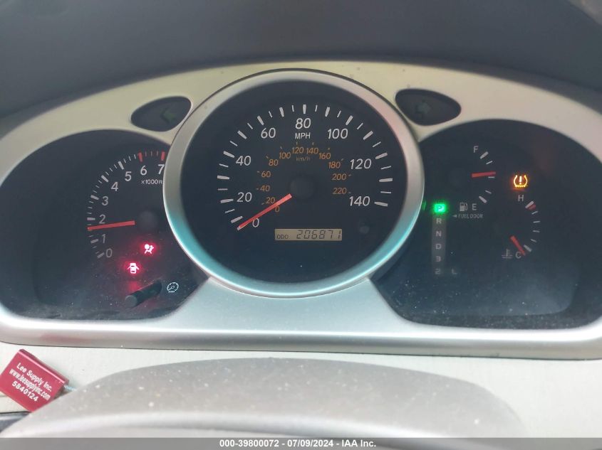 2007 Toyota Highlander V6 VIN: JTEDP21AX70140417 Lot: 39800072