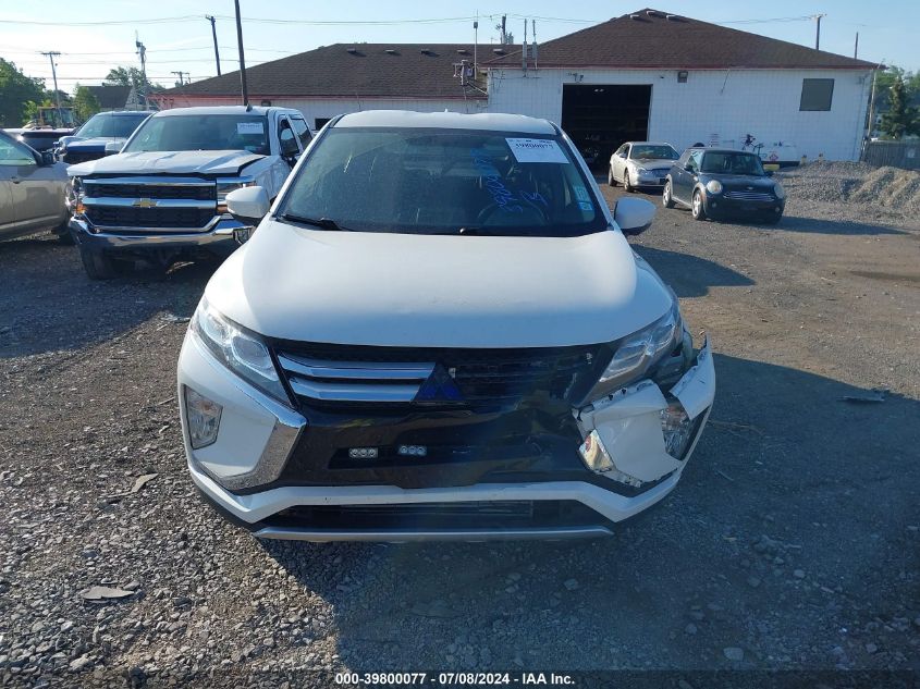 2019 Mitsubishi Eclipse Cross Se/Sel VIN: JA4AT5AA6KZ002456 Lot: 39800077