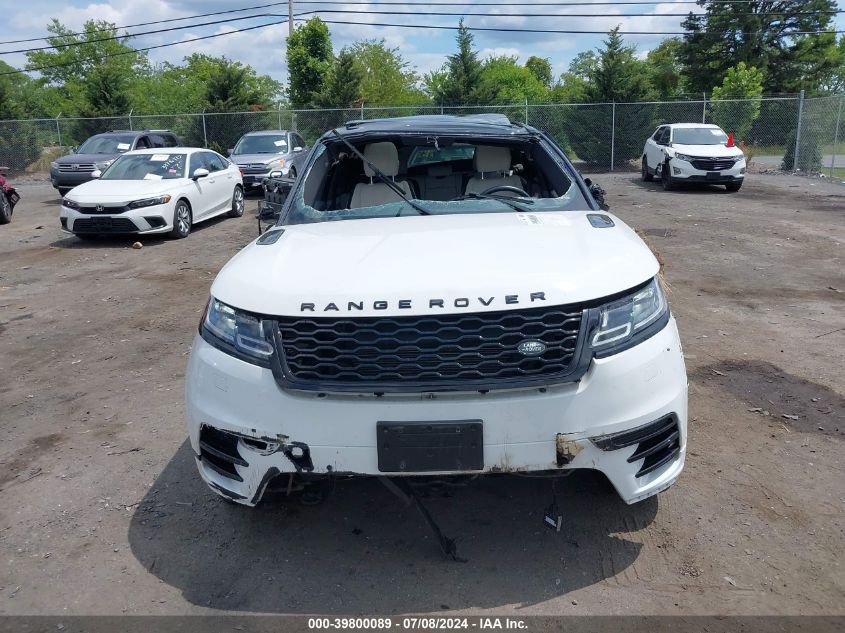 2020 Land Rover Range Rover Velar P250 R-Dynamic S VIN: SALYK2EX6LA291044 Lot: 39800089