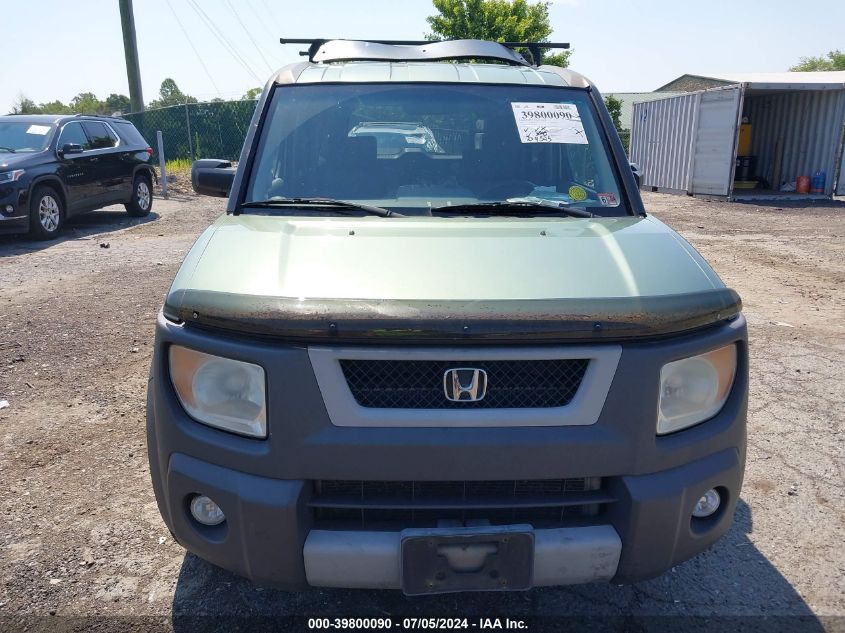 2003 Honda Element Ex VIN: 5J6YH28693L030918 Lot: 39800090