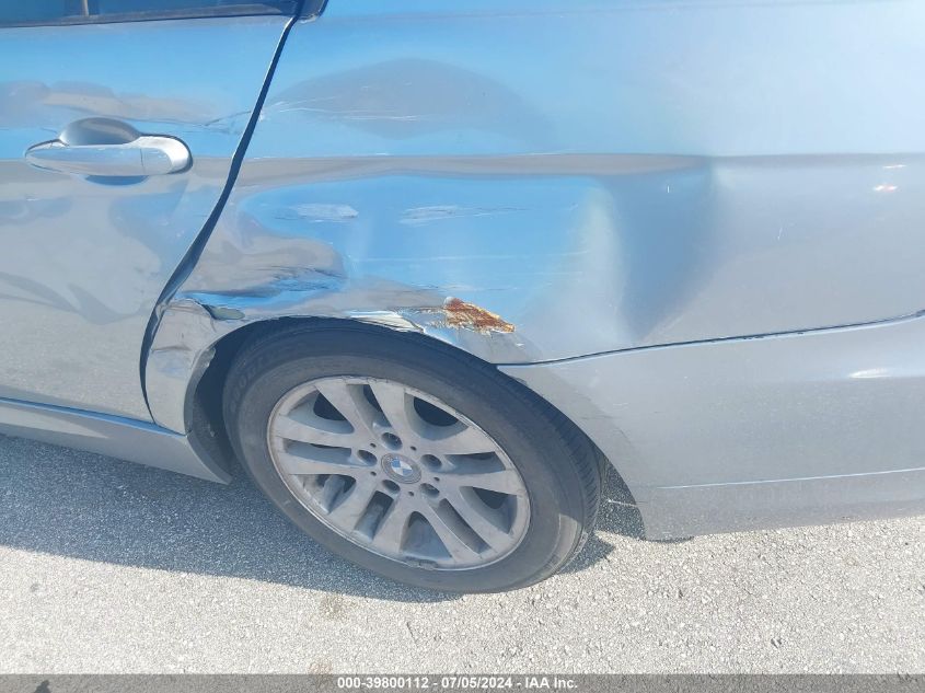 2009 BMW 328I VIN: WBAPH77559NM30900 Lot: 39800112