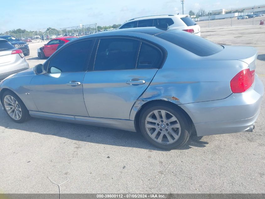 2009 BMW 328I VIN: WBAPH77559NM30900 Lot: 39800112