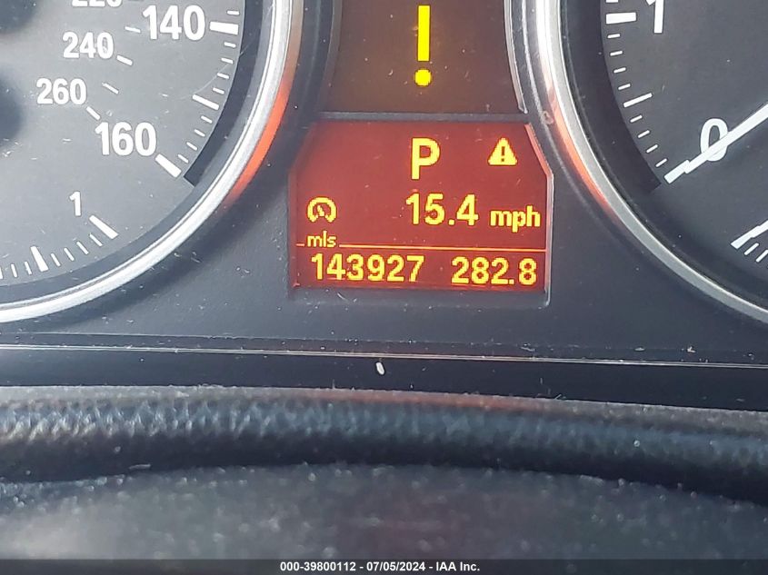 2009 BMW 328I VIN: WBAPH77559NM30900 Lot: 39800112