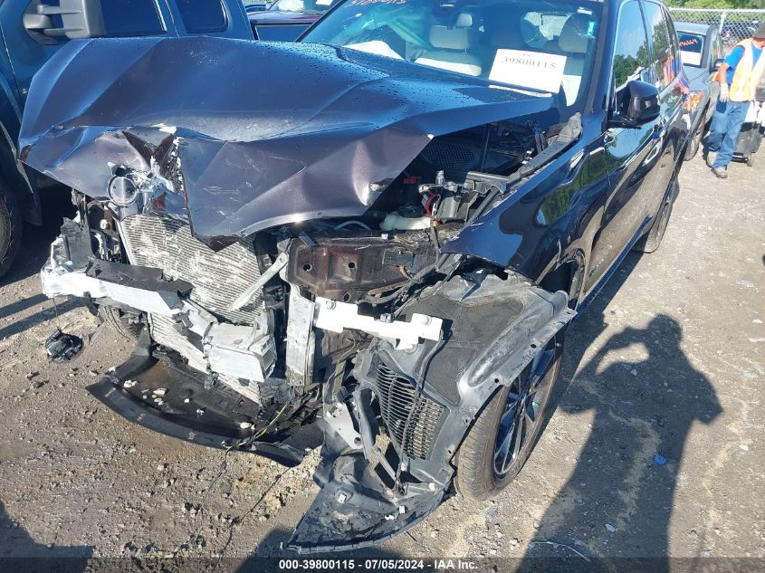 2017 BMW X5 xDrive35I VIN: 5UXKR0C37H0V76876 Lot: 39800115