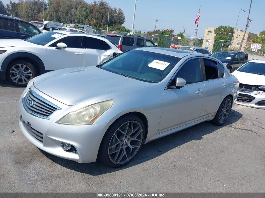 2010 Infiniti G37 Journey VIN: JN1CV6AP3AM407529 Lot: 39800121