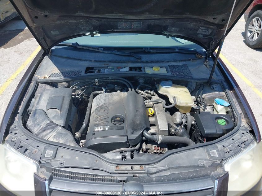 2004 Volkswagen Passat Gls VIN: WVWPD63B34P195866 Lot: 39800136