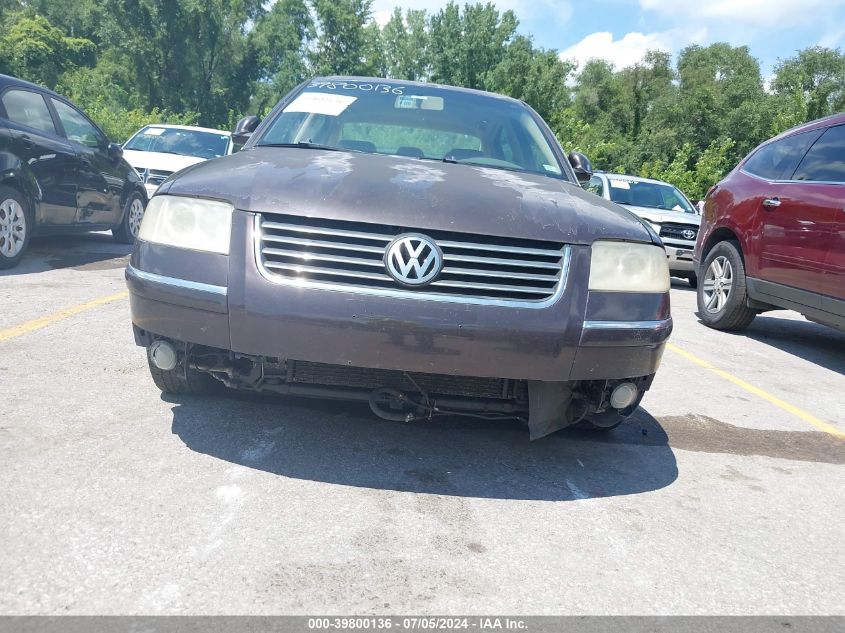 2004 Volkswagen Passat Gls VIN: WVWPD63B34P195866 Lot: 39800136