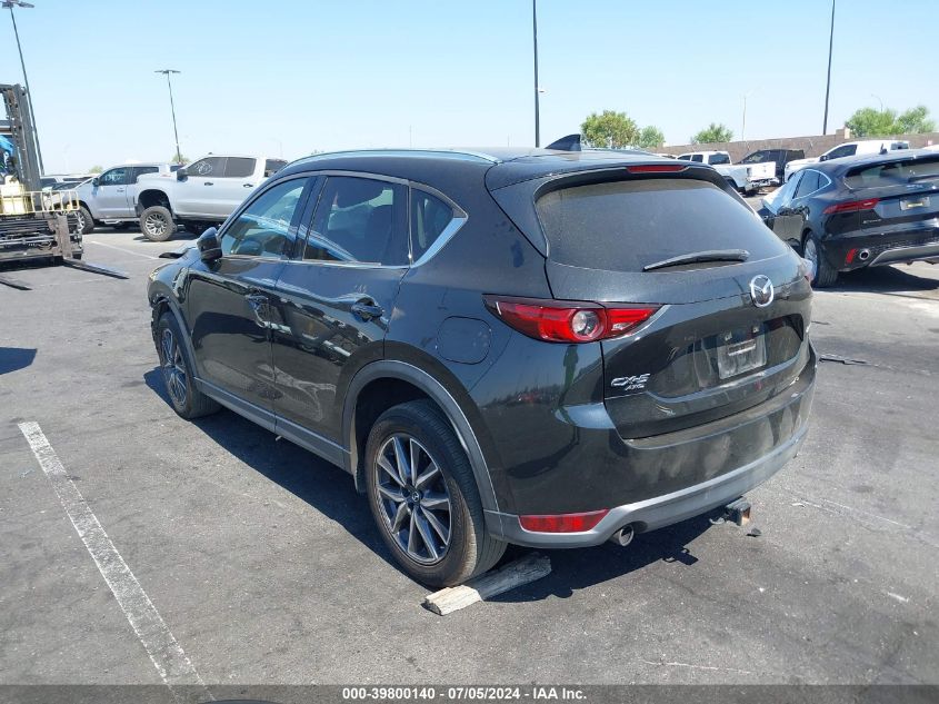 2017 Mazda Cx-5 Grand Touring VIN: JM3KFBDL3H0166667 Lot: 39800140