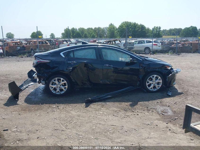 2018 Chevrolet Volt Premier VIN: 1G1RD6S55JU142256 Lot: 39800151