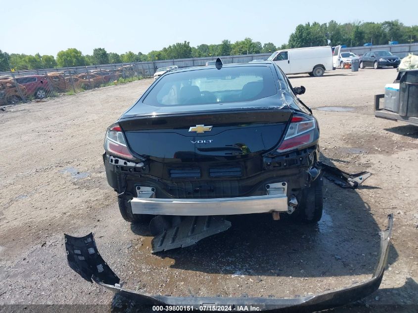 2018 Chevrolet Volt Premier VIN: 1G1RD6S55JU142256 Lot: 39800151