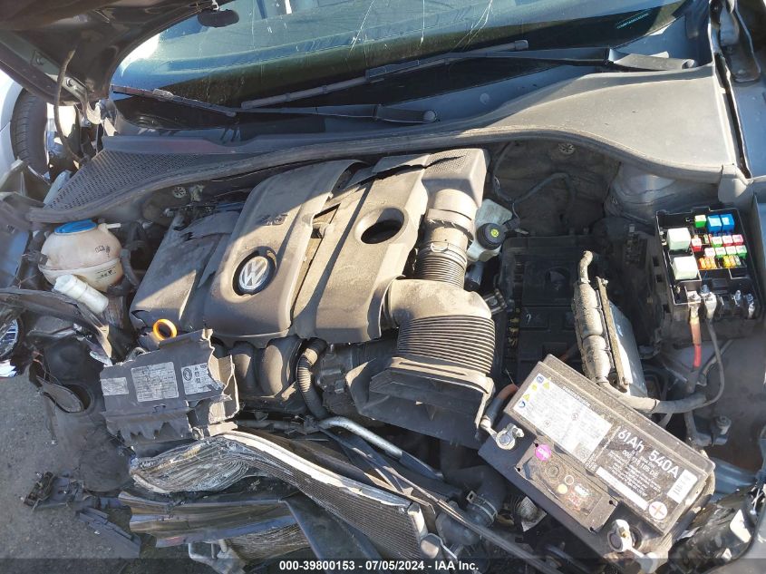 2012 Volkswagen Passat 2.5L Se VIN: 1VWBP7A35CC03205 Lot: 39800153