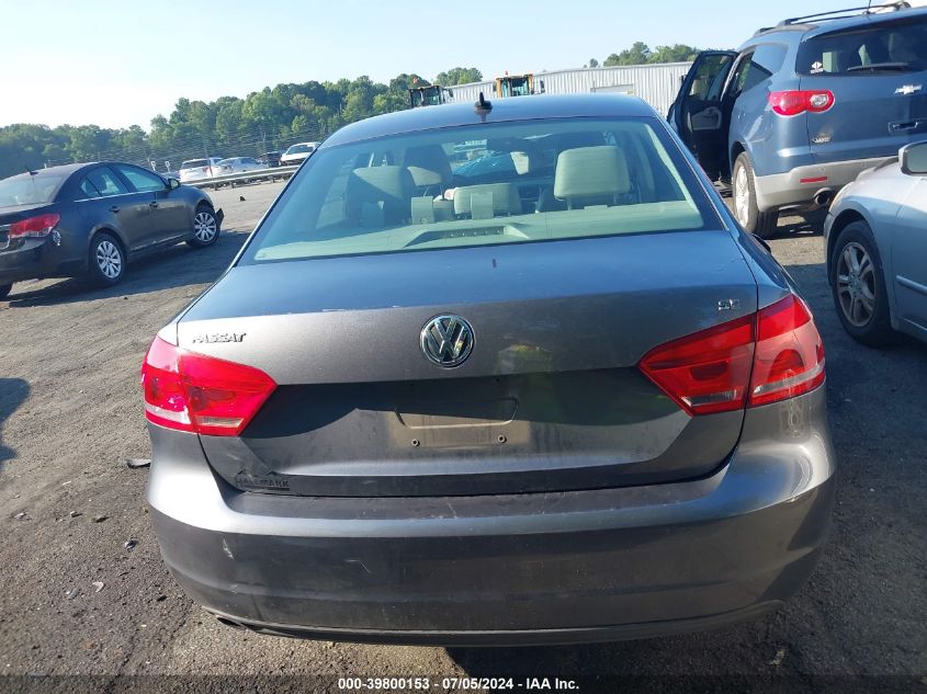 2012 Volkswagen Passat 2.5L Se VIN: 1VWBP7A35CC03205 Lot: 39800153